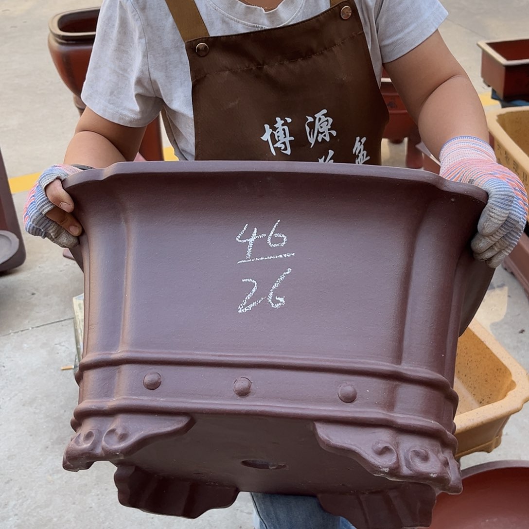 紫砂花盆盆景艺术