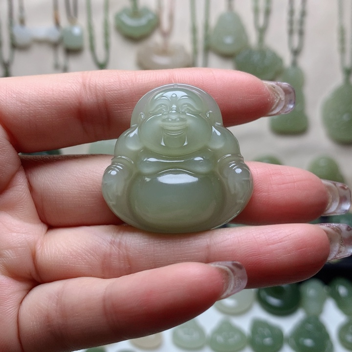 和田玉吊坠未镶嵌