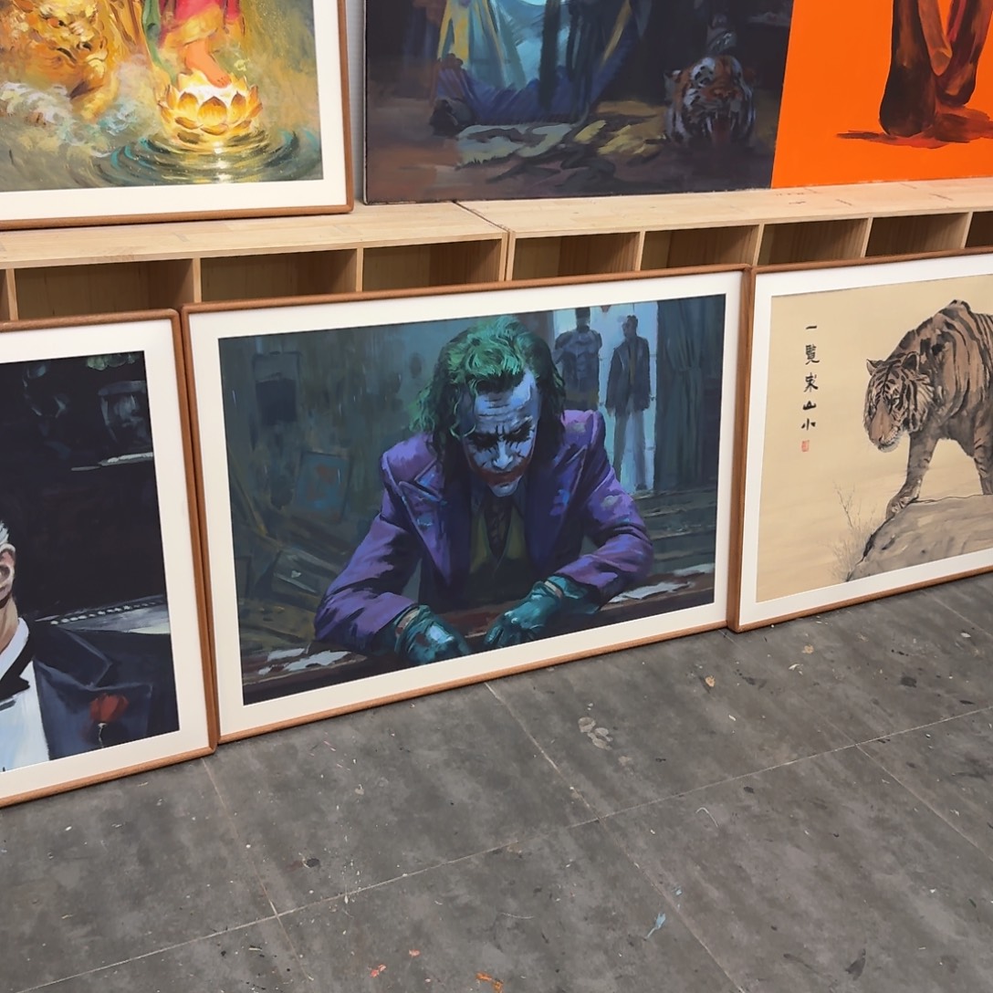 B***m丙烯画这就是一群不懂事