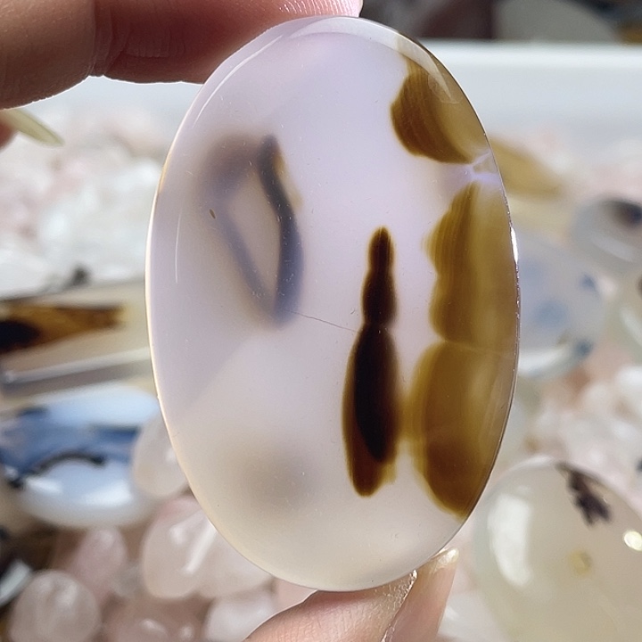 玛瑙/玉髓合金颈饰