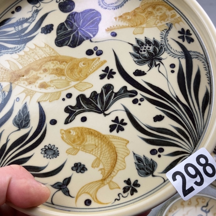 K***u瓷片手工手绘手工制作