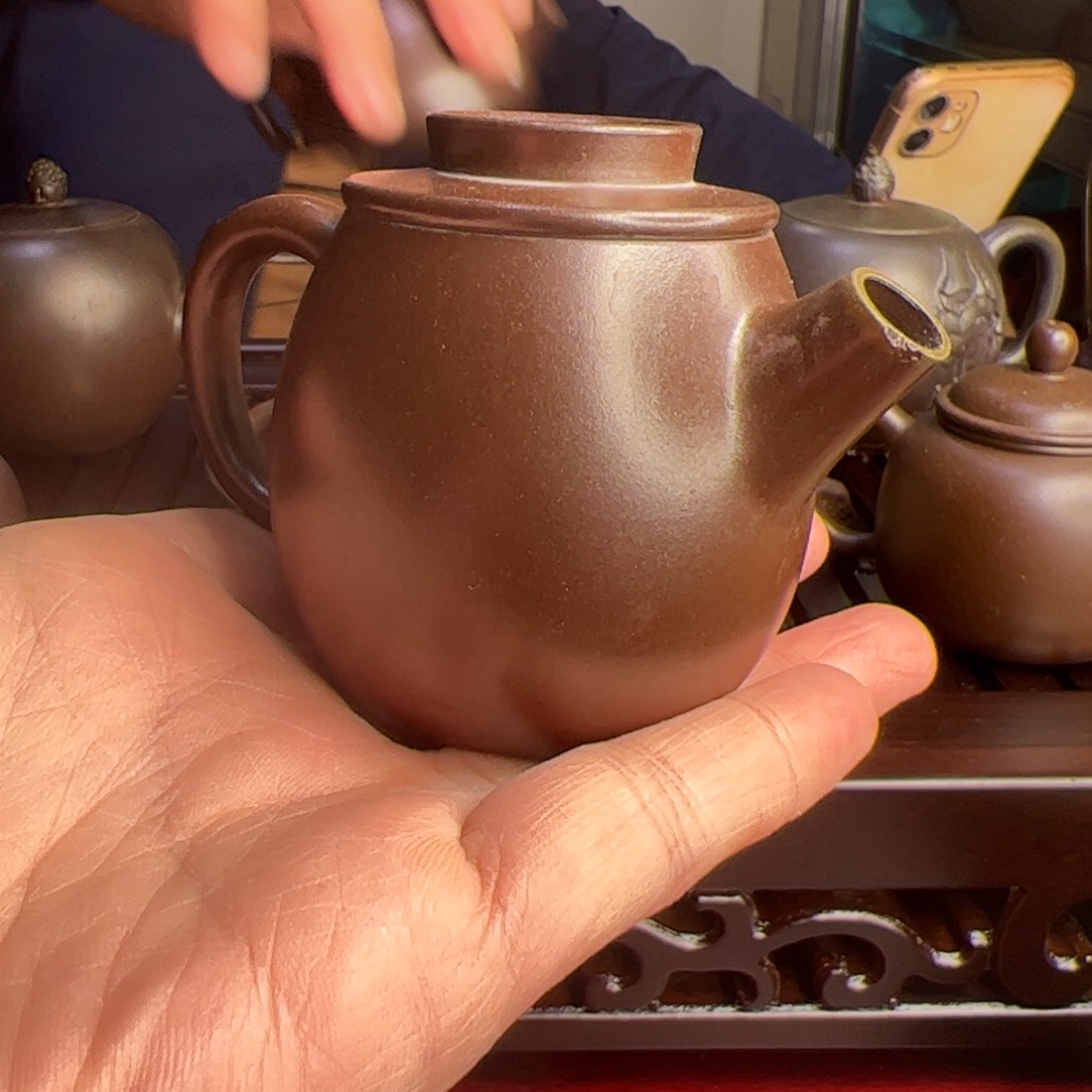 贵台龙窑柴烧茶壶A09