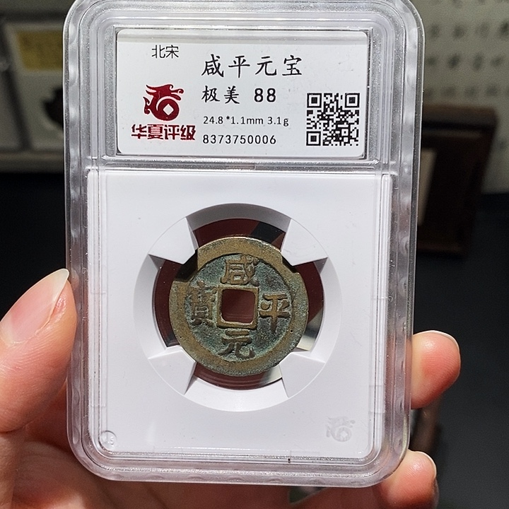 铜瀚海文物A咸平元宝0006