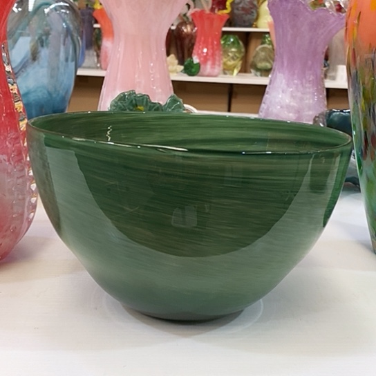 琉璃大果碗高16厘米宽25厘米