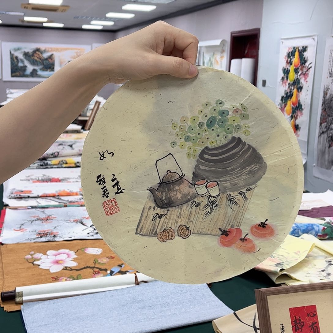 国画宣纸国画纯手绘作品