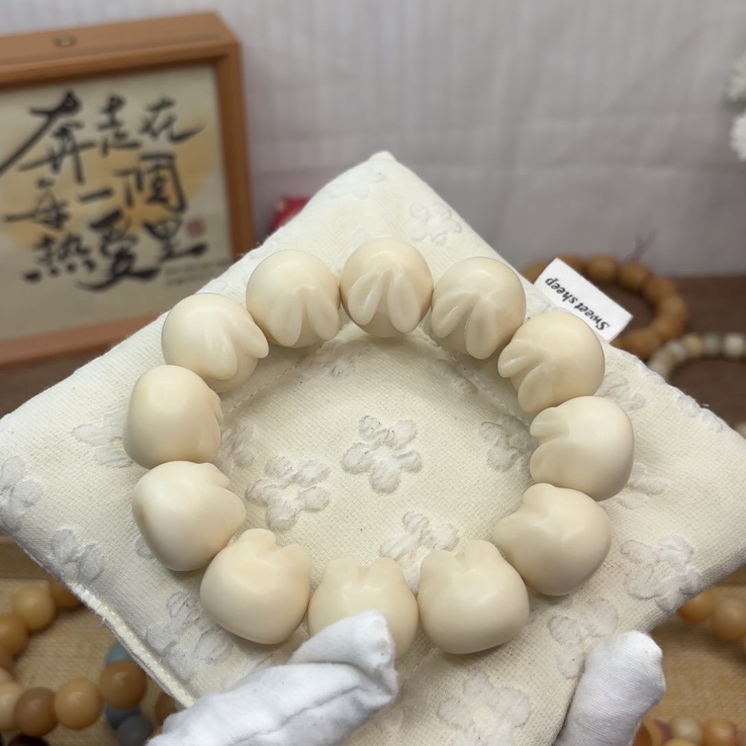 菩提根/象牙果吊坠25+干磨牙果趴趴兔780