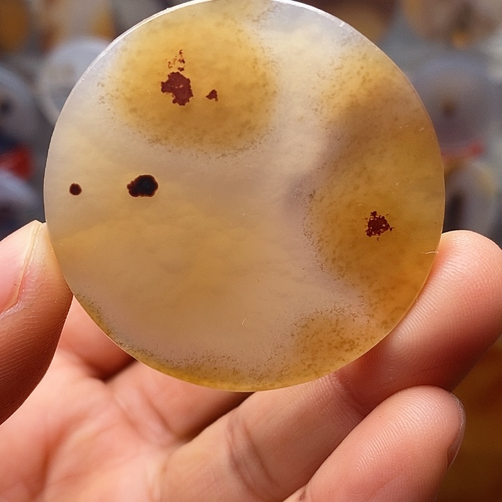 玛瑙/玉髓合金颈饰