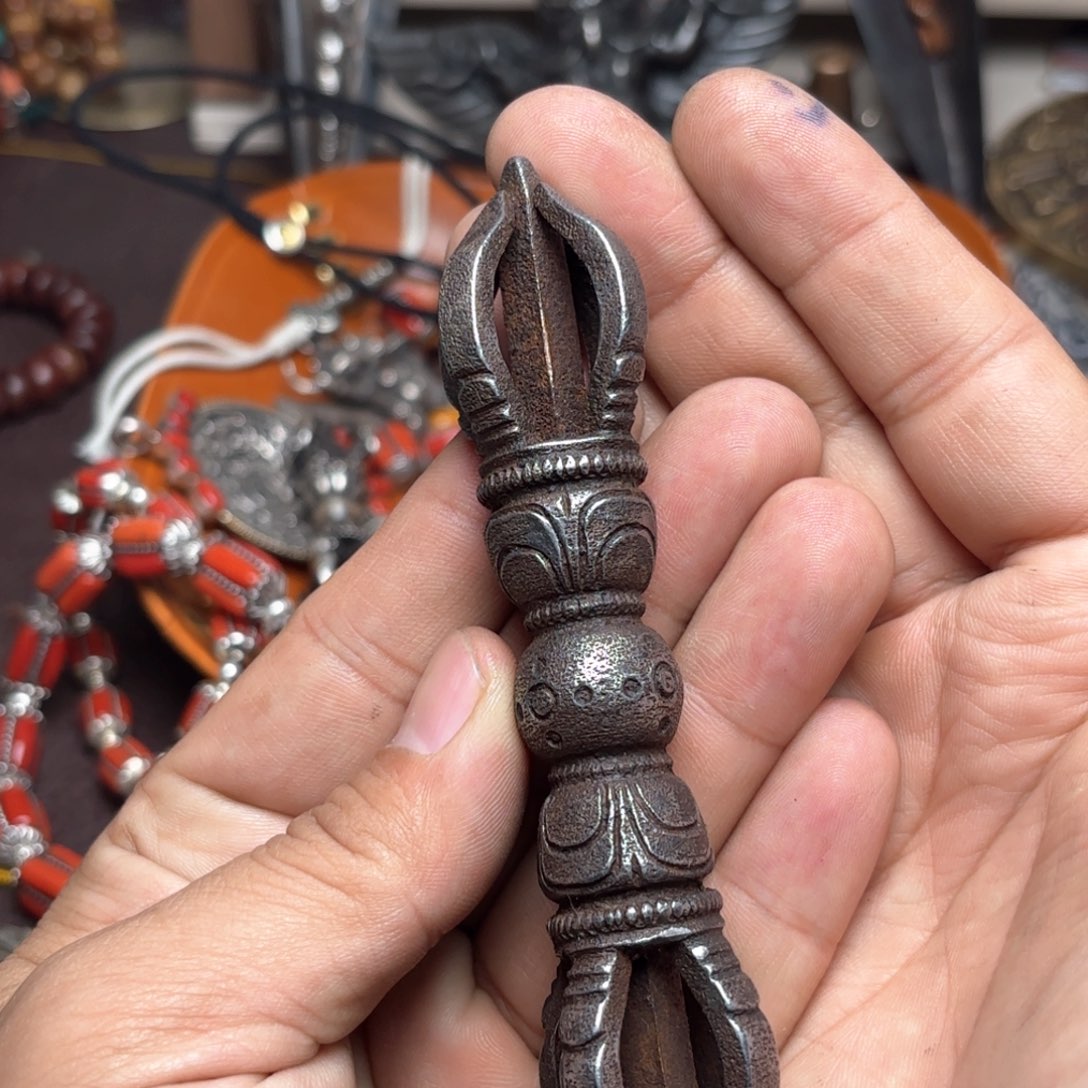 铜星月菩提挂件菩提