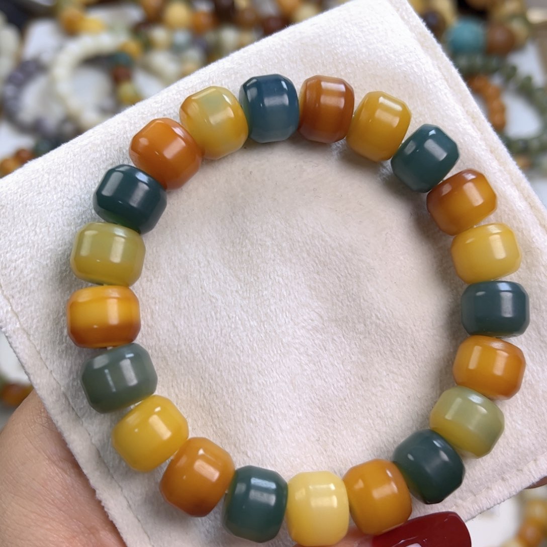 菩提根/象牙果手串汉堡珠