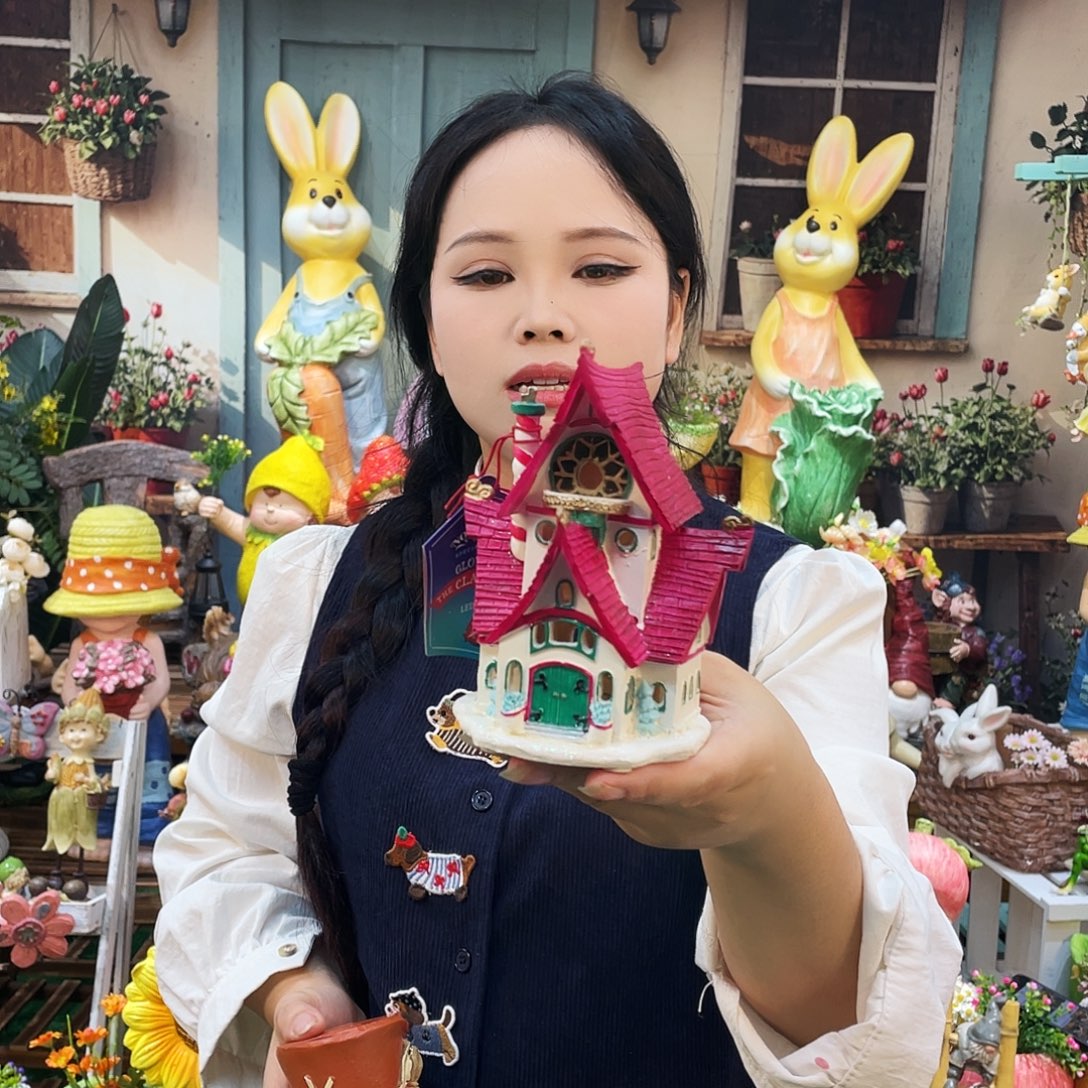 摆件花园摆件红红火火