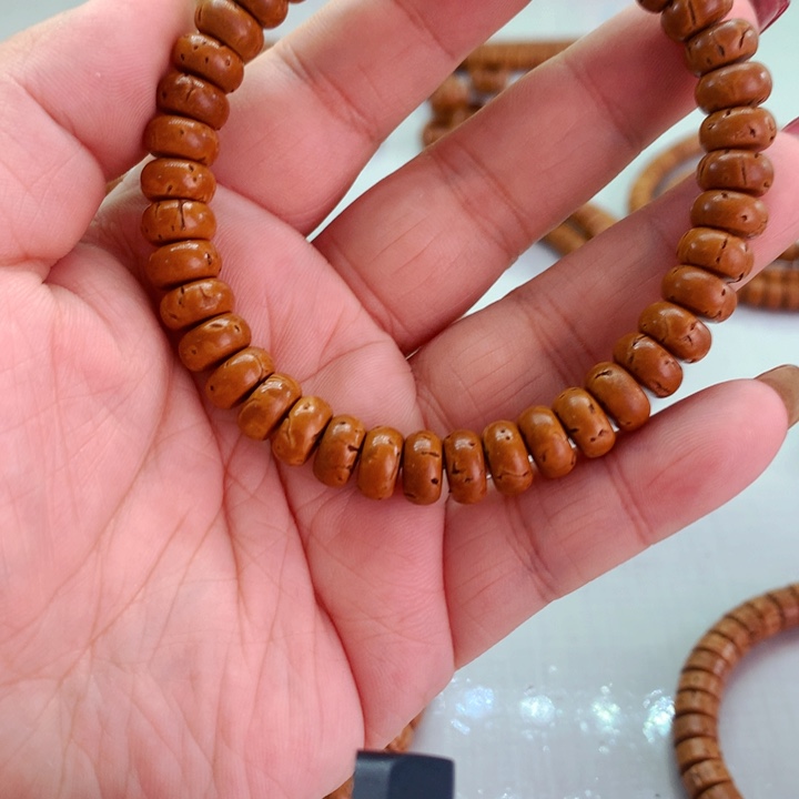 @****）桃核手串精工算盘95