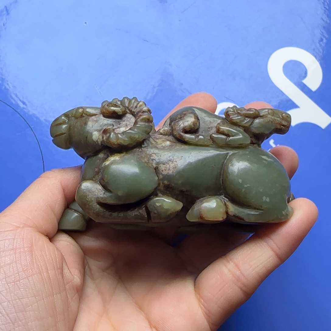 和田玉把件未镶嵌