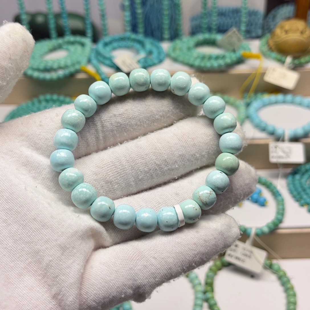 绿松石未镶嵌手链