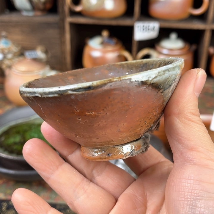 杯柴烧茶器主人杯子