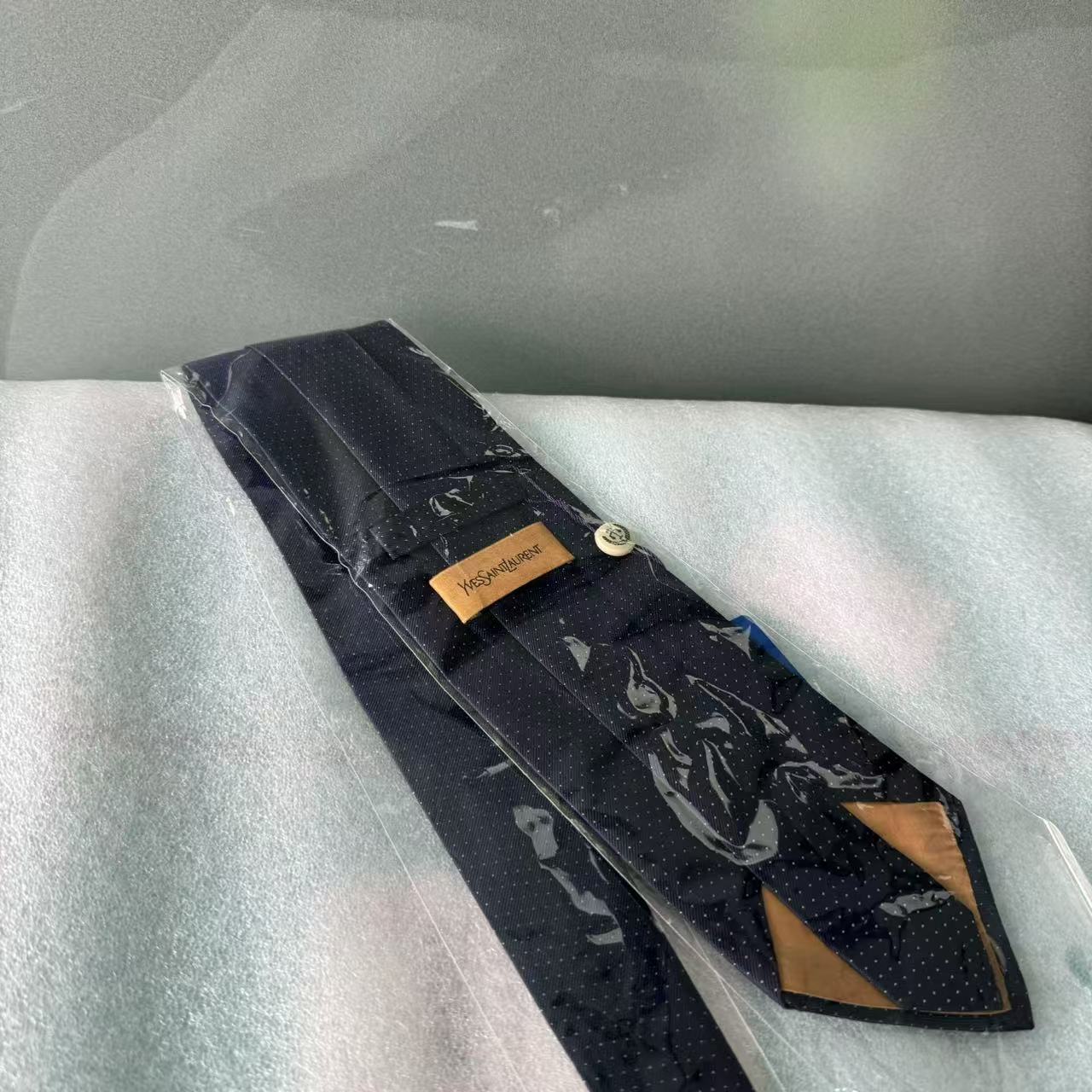 95新 YSL/圣罗兰 乱乱子中古/领带/91887