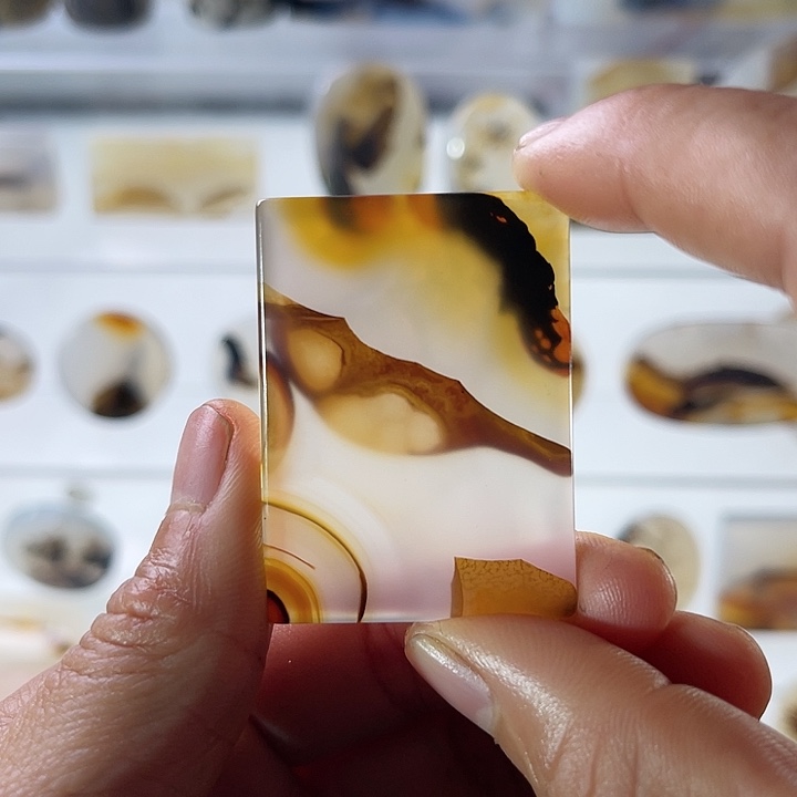 【闪购商品】玛瑙/玉髓珠宝半成品未镶嵌