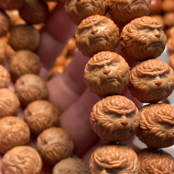 【闪购商品】猴头核桃手串『****』悟空