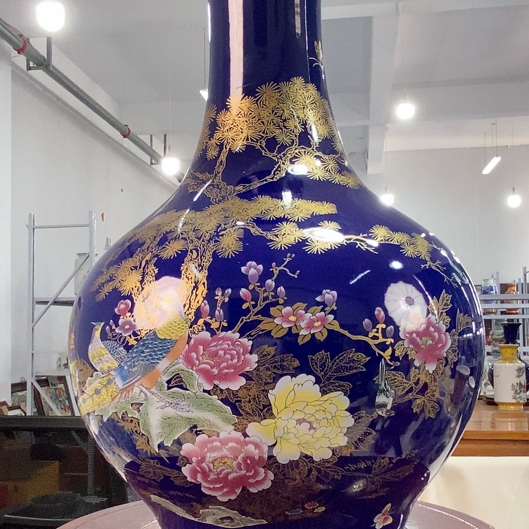 摆件景德镇陶瓷花瓶摆件