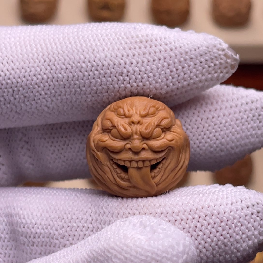 猴头核桃吊坠四目舔僧17/18/19