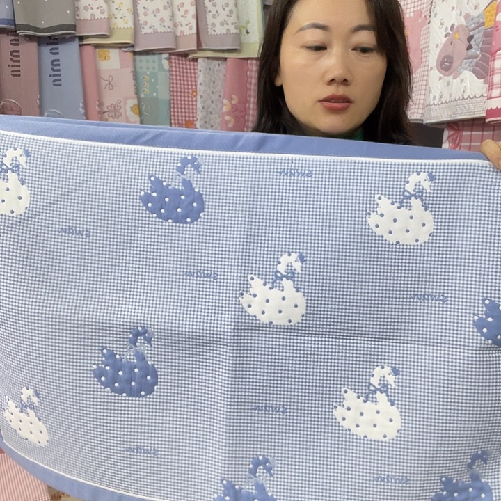 棉特价蓝色小天鹅