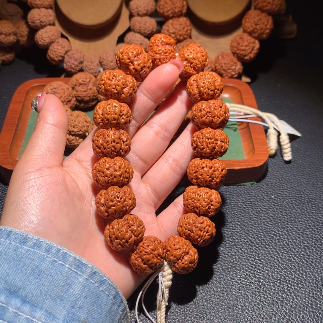 金刚菩提手串21尺寸金秋定制