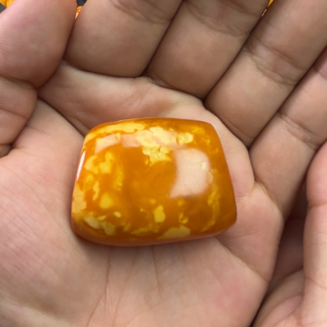 琥珀吊坠(不含链)未镶嵌