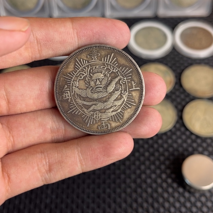 金属大头龙洋船洋工艺品