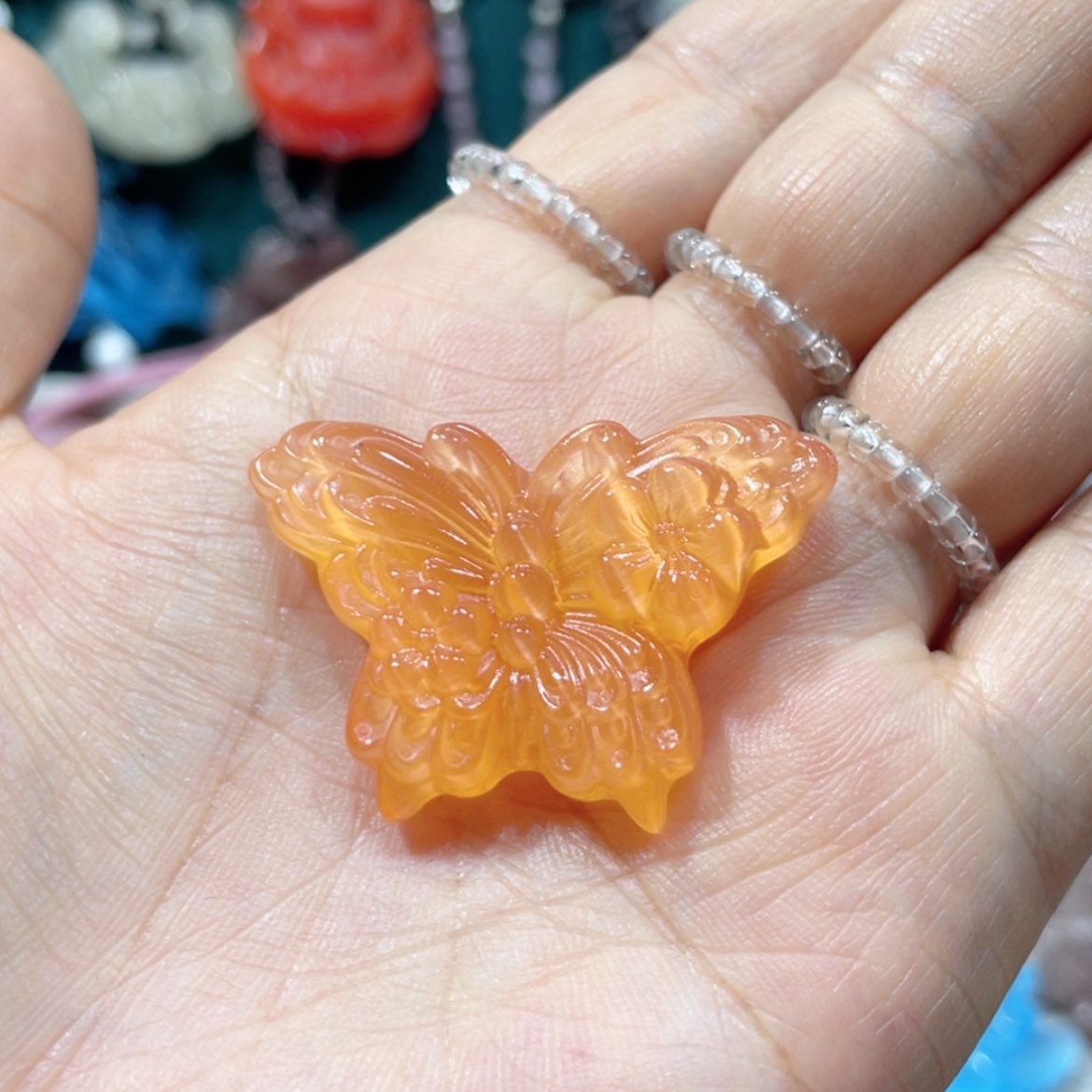 【闪购商品】未镶嵌岫玉颈饰66项链