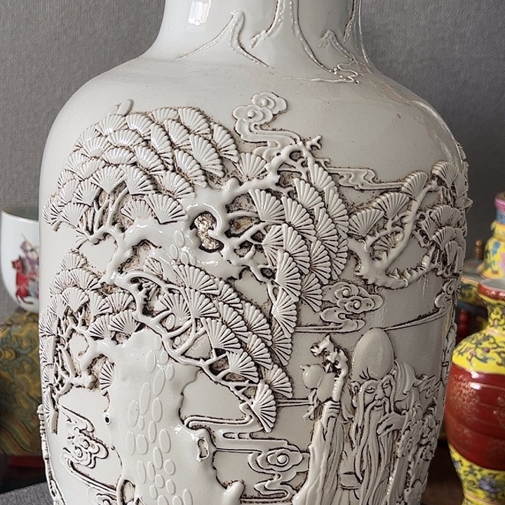 瓷摆件精品陶瓷人物摆件