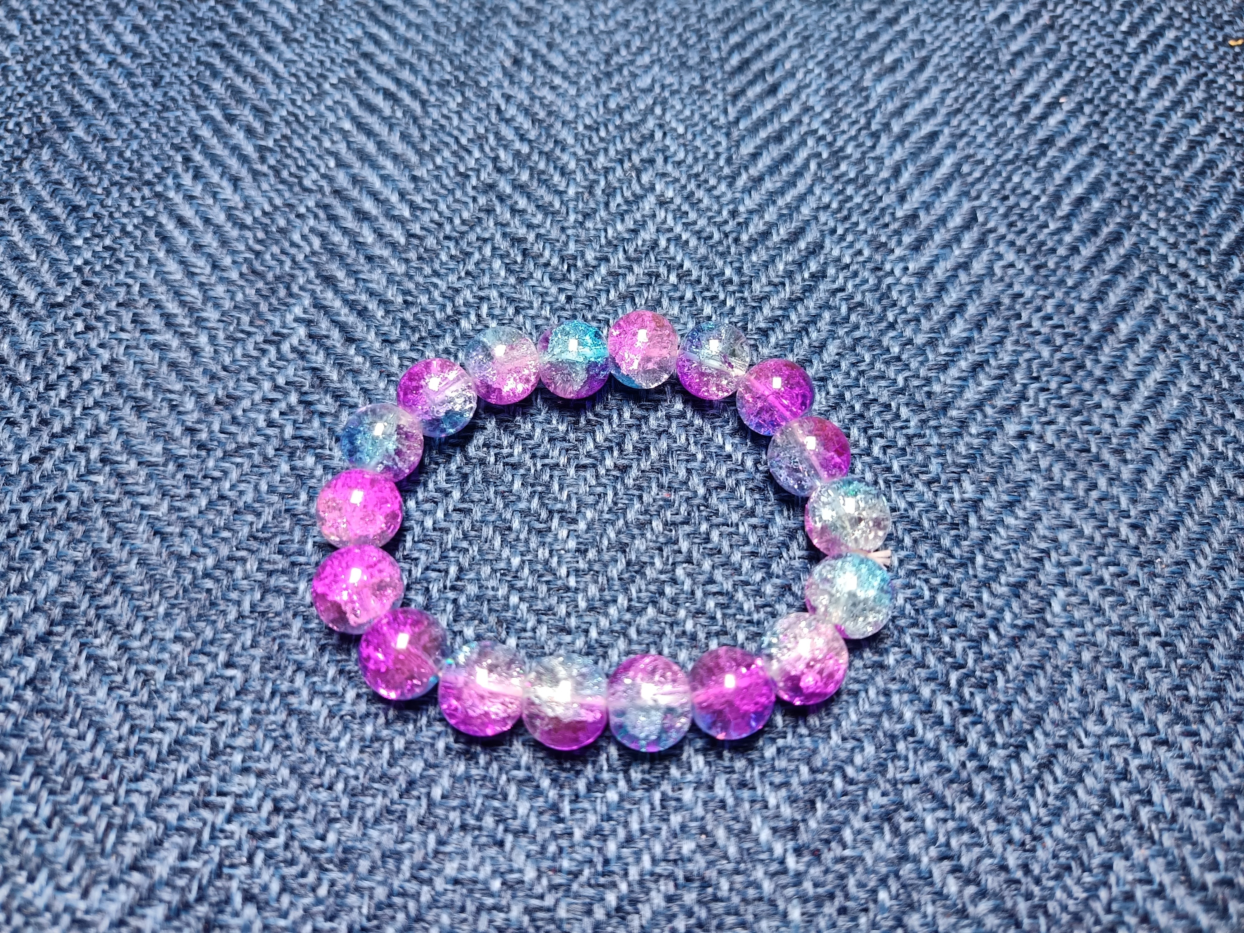 B010精品幻彩琉璃手串无礼盒