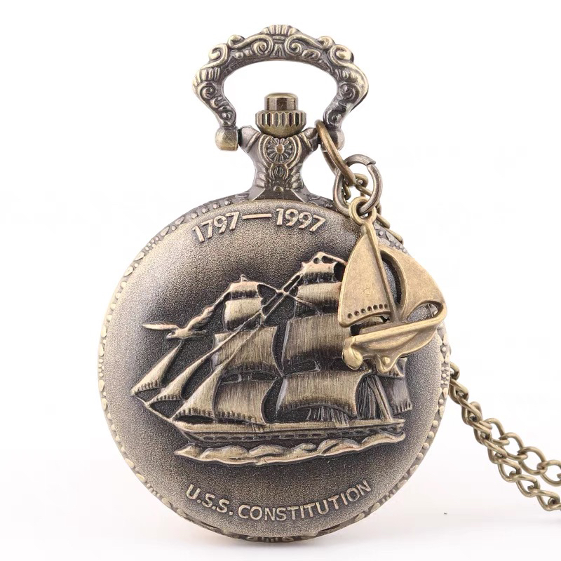 （以直播间为准）百搭潮流个性复古库存怀表机械石英拆模不退换