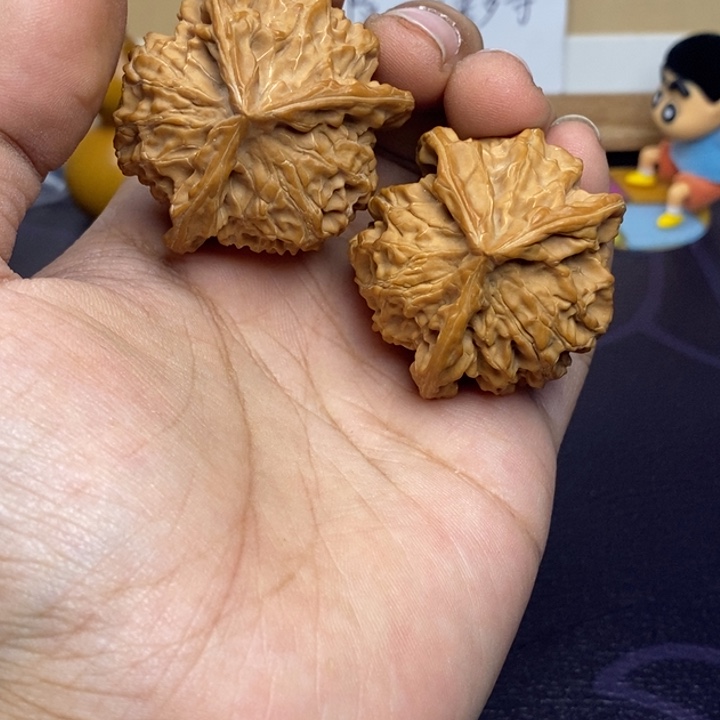 金***光吊坠文玩核桃42大人奔全品盘山