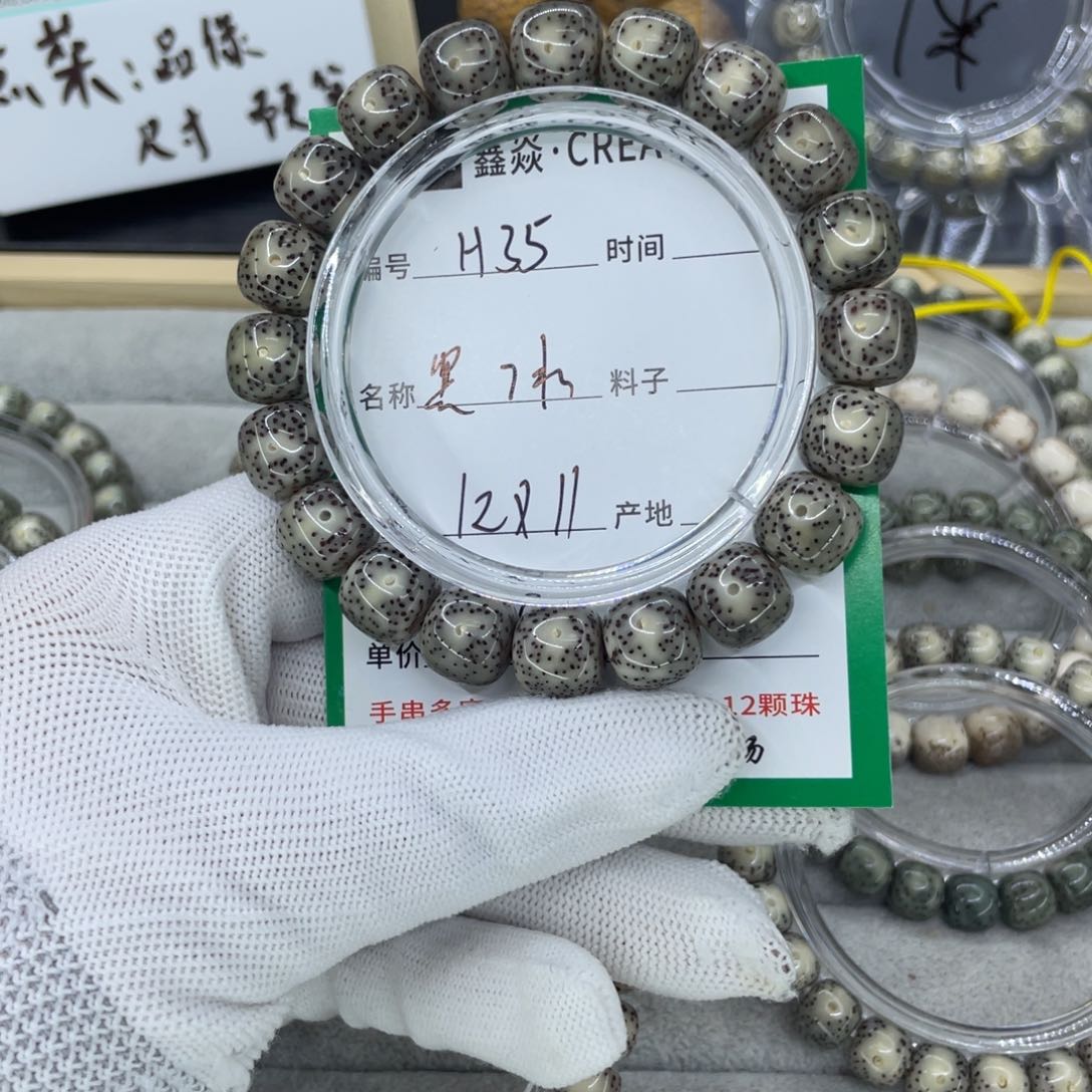 星月菩提吊坠大****?H黑冰