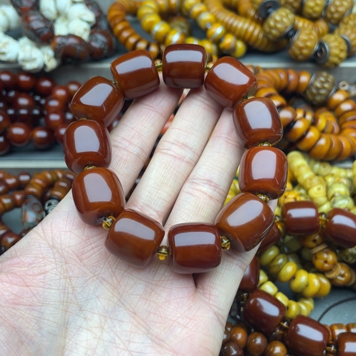 倾***️牛骨手串/手链牛角