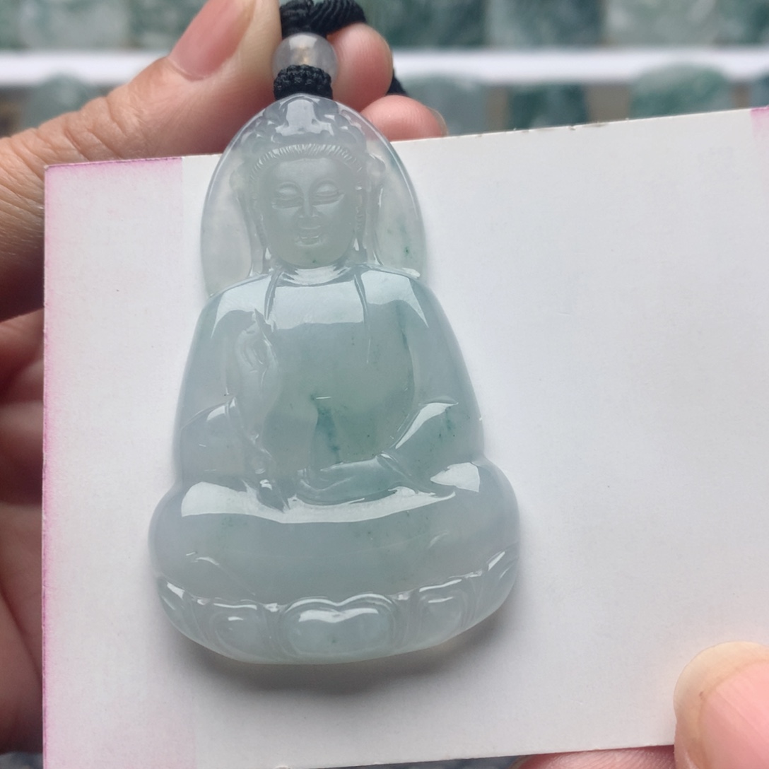 吊坠(不含链)未镶嵌翡翠素衣