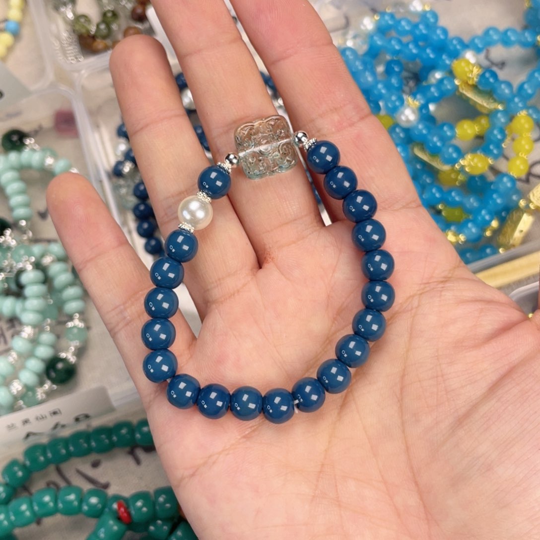 玛瑙/玉髓手链合金