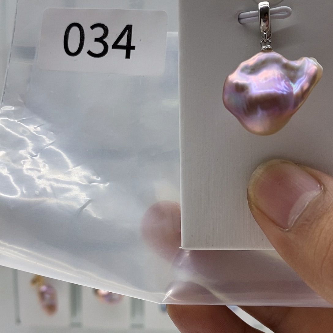 颈饰淡水珍珠合金