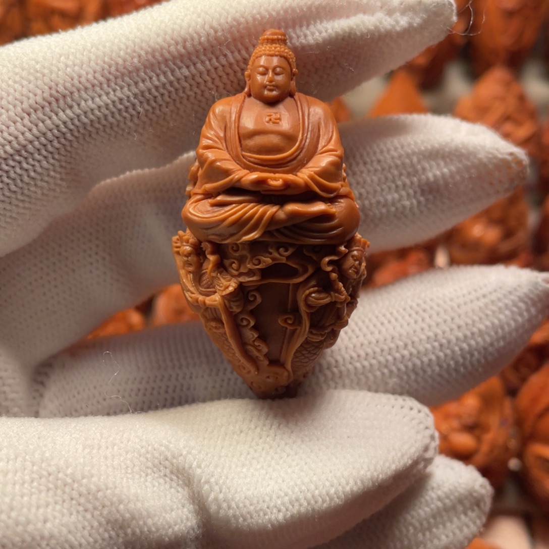 手串/手链橄榄核四大天王拜如来
