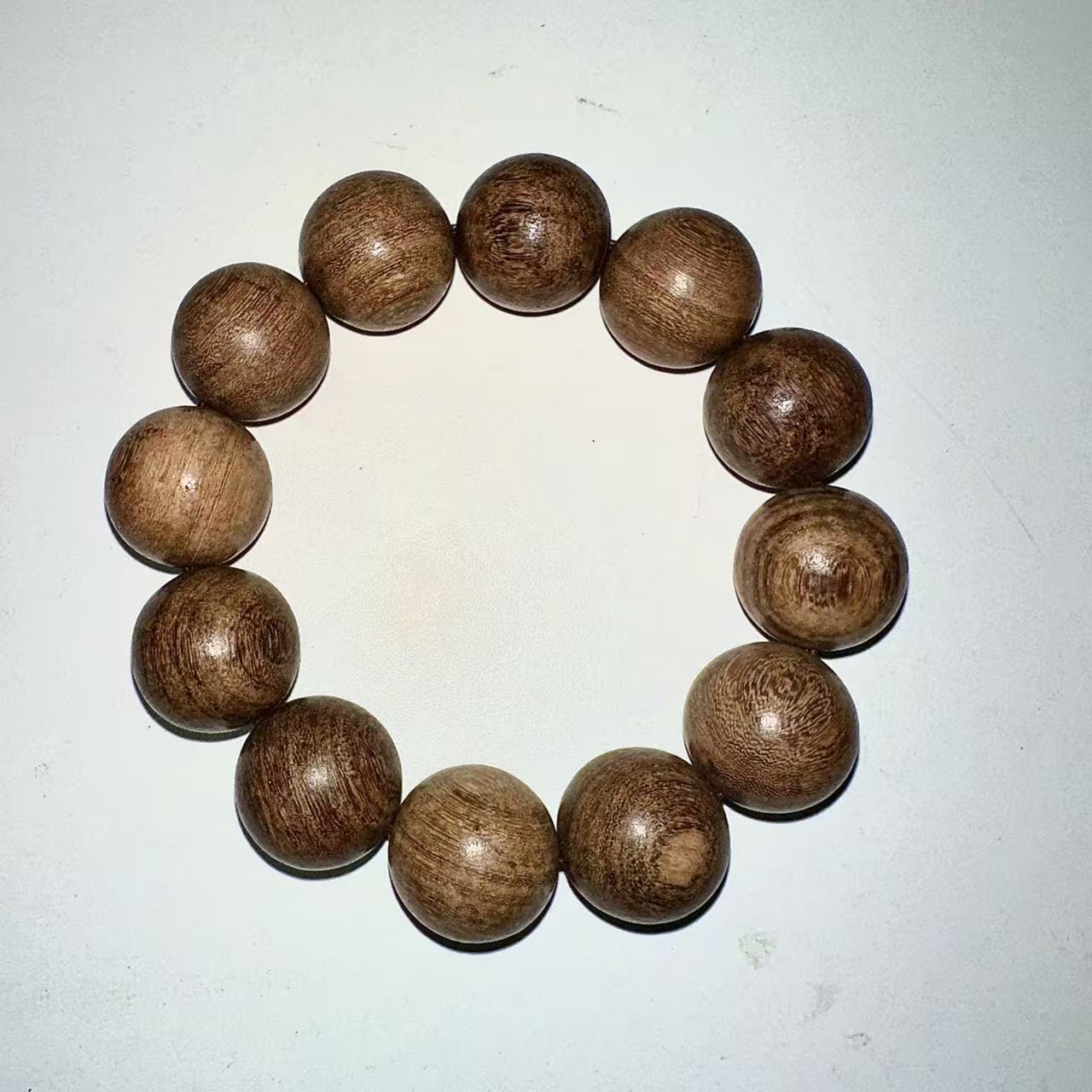 【欢姐专属】手作珠语集/金丝檀20mm12颗精品圆满款MK714