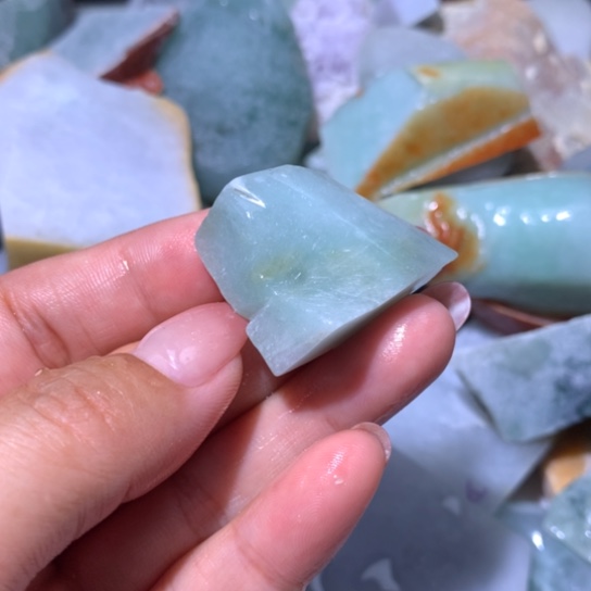 翡翠散珠翡翠边角料