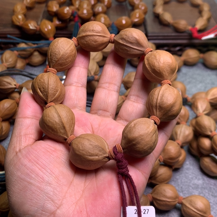 橄榄核手串/手链梅林铁核22/27