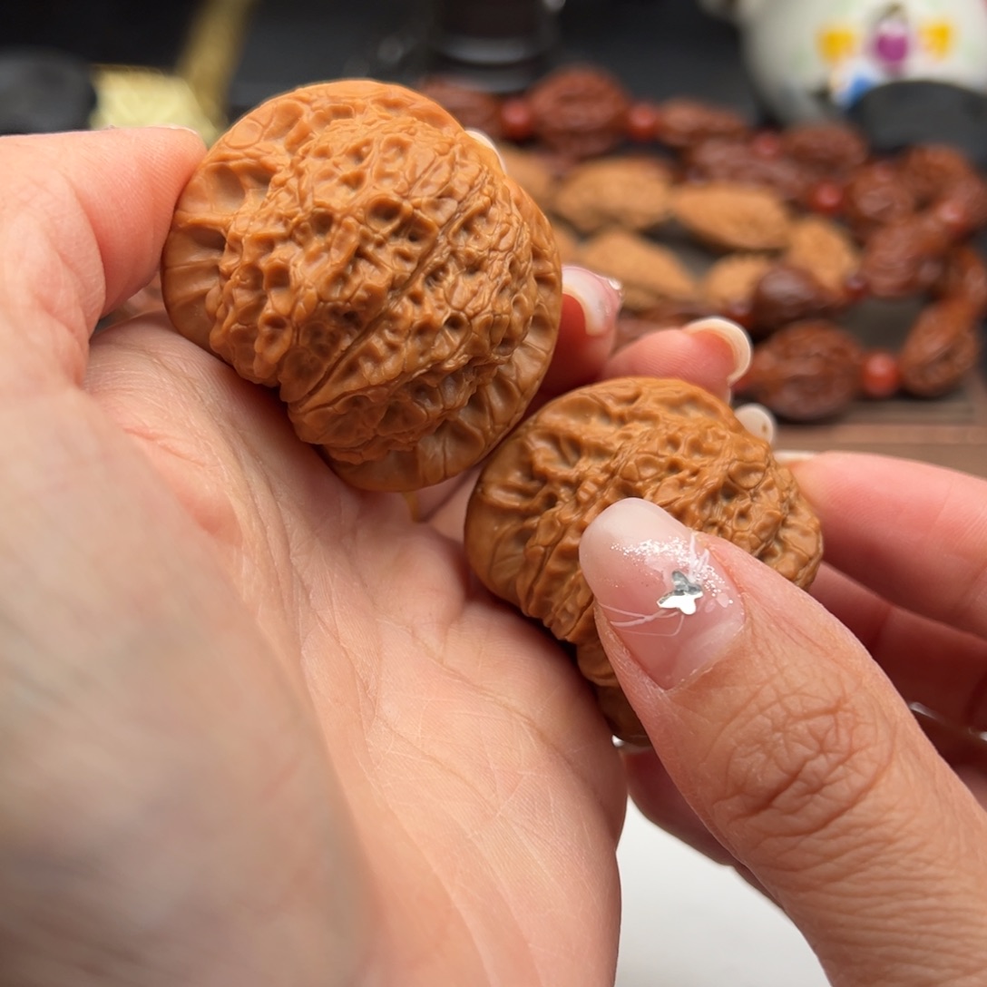 文玩核桃把件血麒麟41