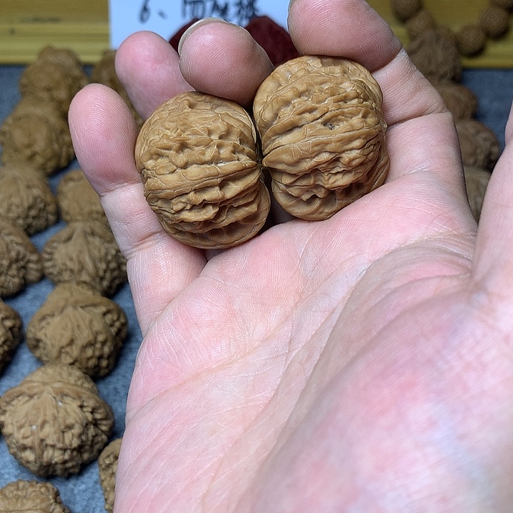 把件文玩核桃全品无修精品磨盘