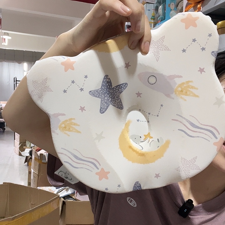 熊头定型枕，新生儿0➕