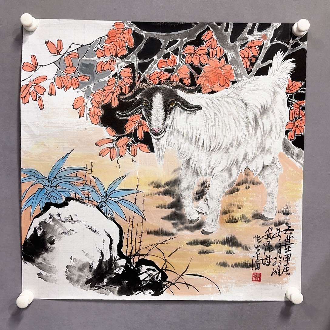 国画国画纯手绘作品请放心去藏