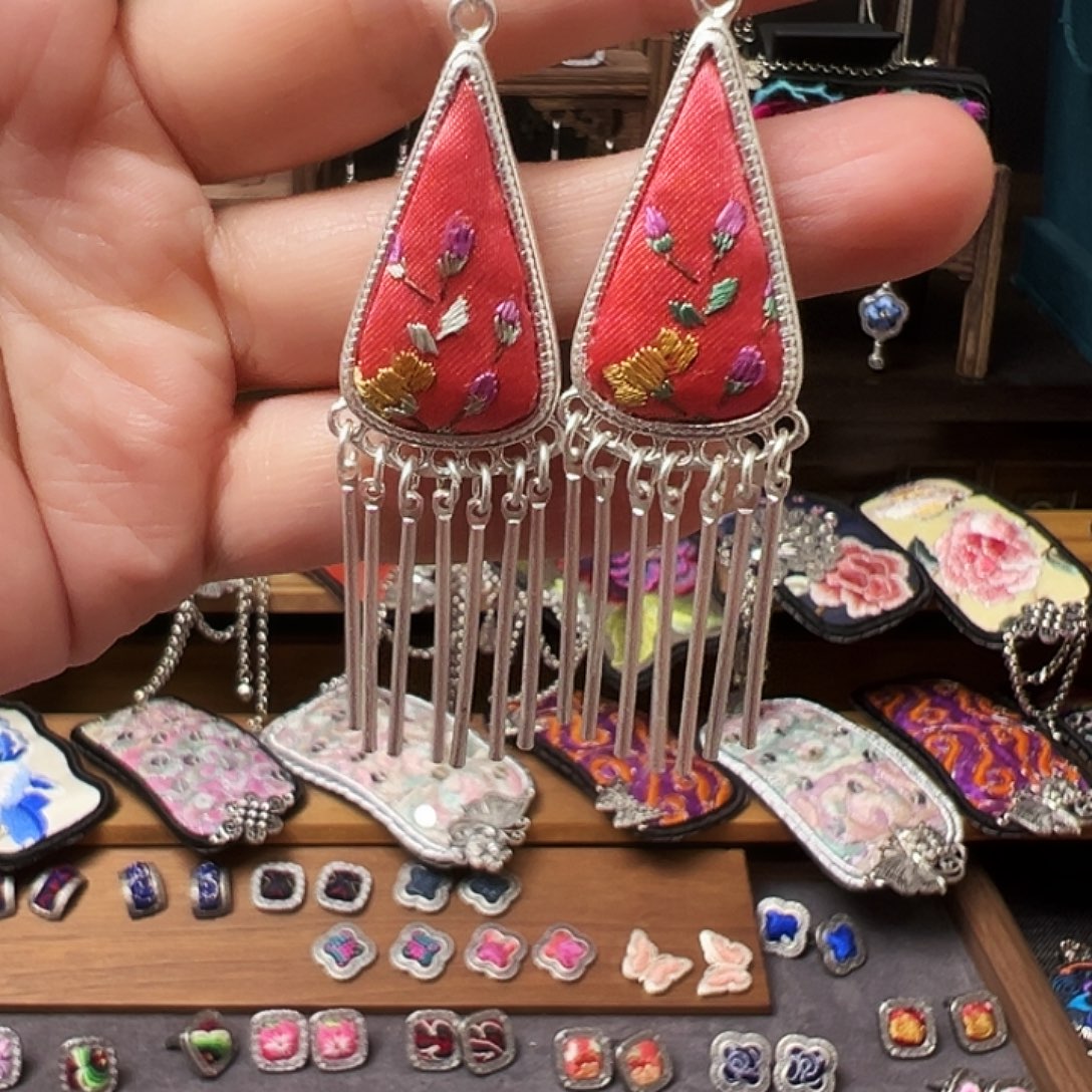 织绣手工刺绣工艺品