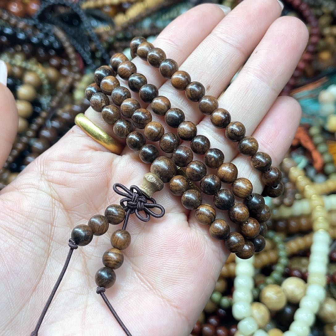 维腊木（绿檀）无事牌