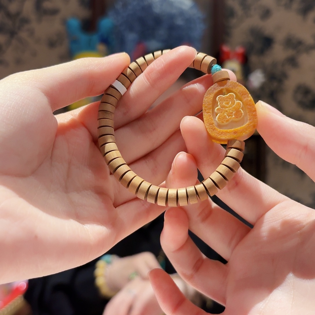 未镶嵌手串檀香木