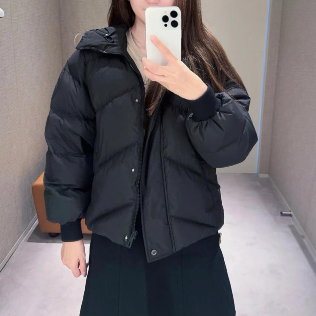 【CHANMITY】拉链纽扣双重闭合设计经典款外套025865