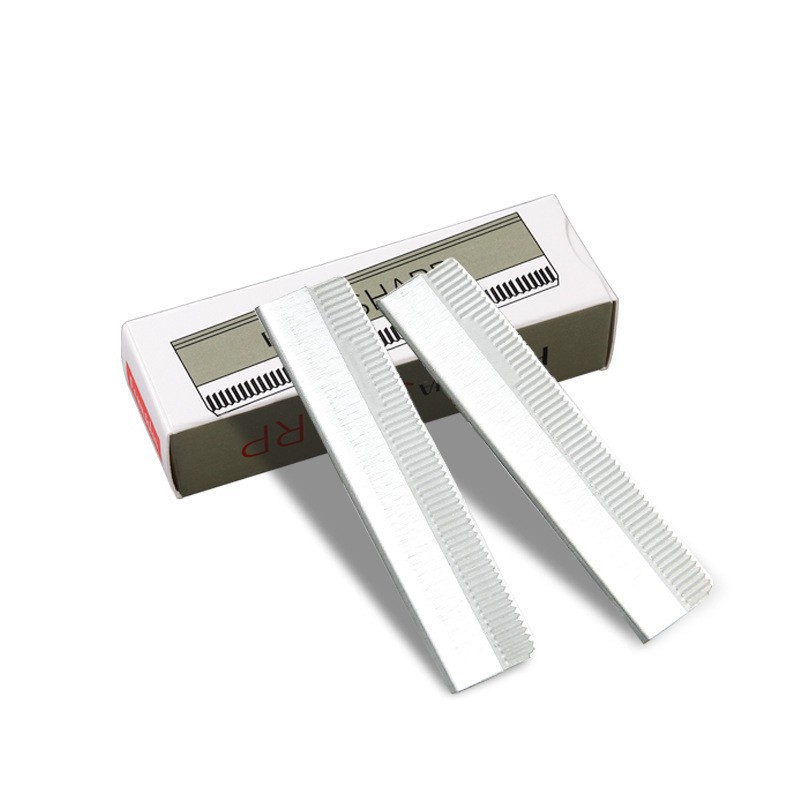 不锈钢修眉刀波纹刀片便携眉剪刮眉刀美妆工具